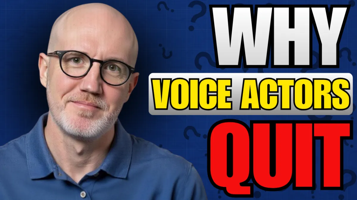 Voice Actors Spinning Their Wheels? Here's Why
