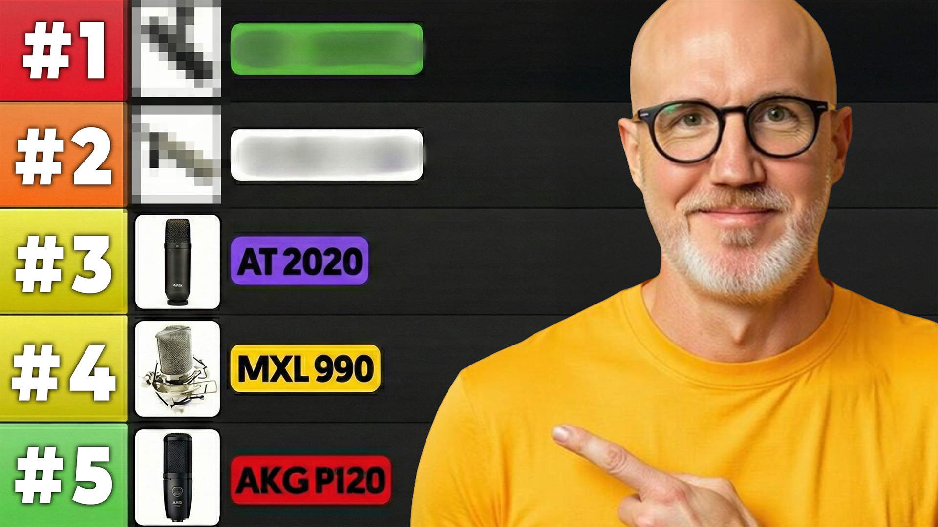 Top 5 XLR Microphones Under $200 for Voiceover Beginners