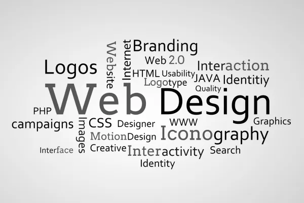 image d'illustration avec les points les plus importants autour du web design