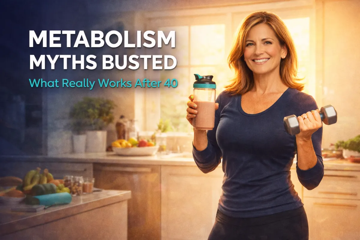 The Metabolism Myths That Keep Women Over 40 Stuck (And What Really Works)
