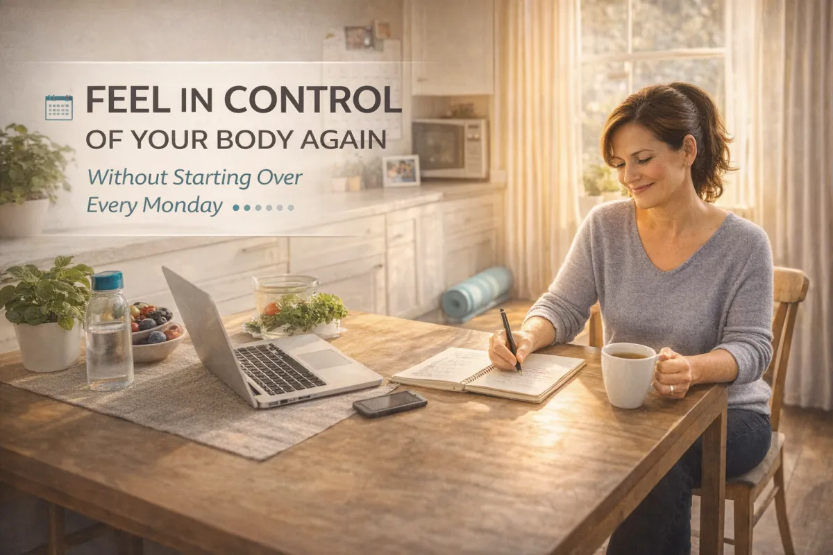Feel in Control of Your Body Again—Without Starting Over Every Monday