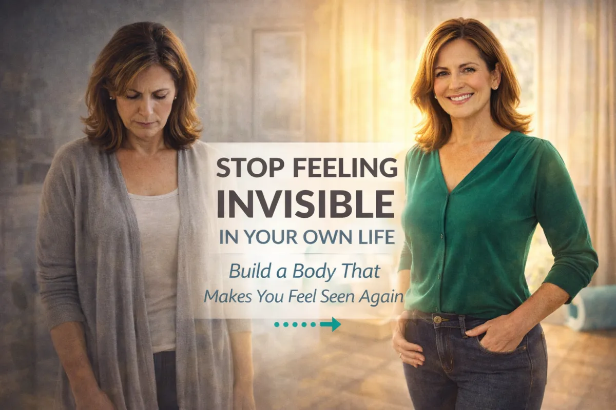 Stop Feeling Invisible in Your Own Life. Build a Body That Makes You Feel Seen Again