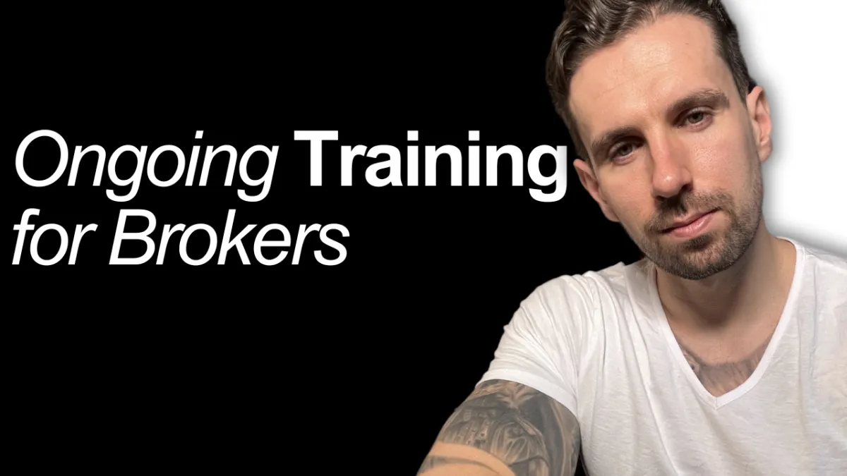Ash Borland, Mortgage Business Coach, discussing the importance of ongoing training for mortgage brokers. Learn how continuous education, compliance, and industry updates can help brokers stay competitive and grow their business.