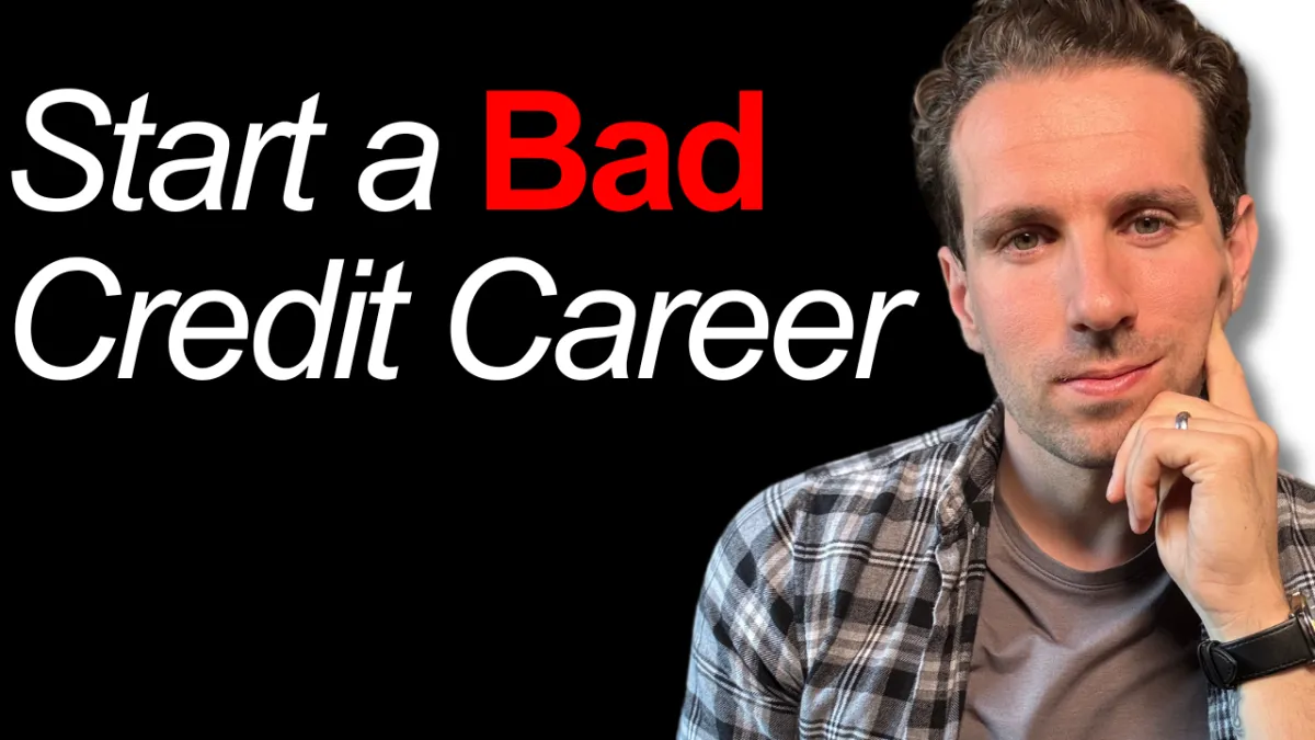 Ash Borland, Mortgage Business Coach, sharing advice on how to start a career as a mortgage broker specialising in bad credit clients.