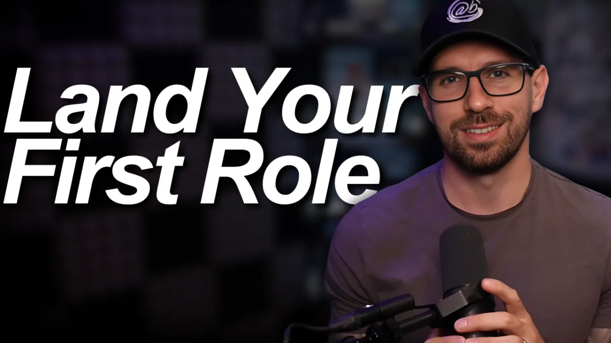 Ash Borland, UK mortgage business coach, sharing expert tips on how to land your first job as a trainee mortgage broker – video podcast thumbnail.