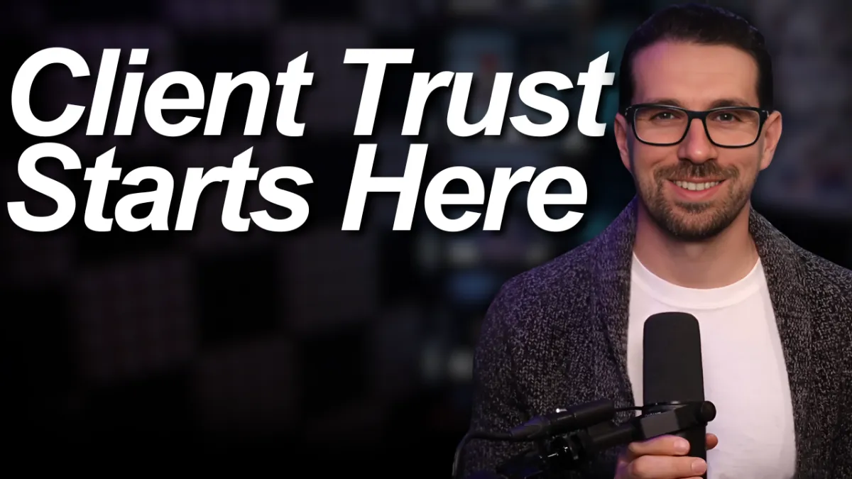 Ash Borland, mortgage business coach, speaking about the importance of communication skills for building client trust in the mortgage industry.
