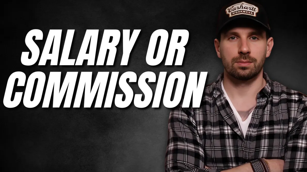 Mortgage business coach Ash Borland explaining salary vs commission pay structures for UK mortgage brokers