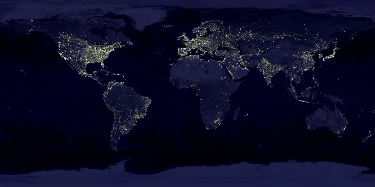 world map