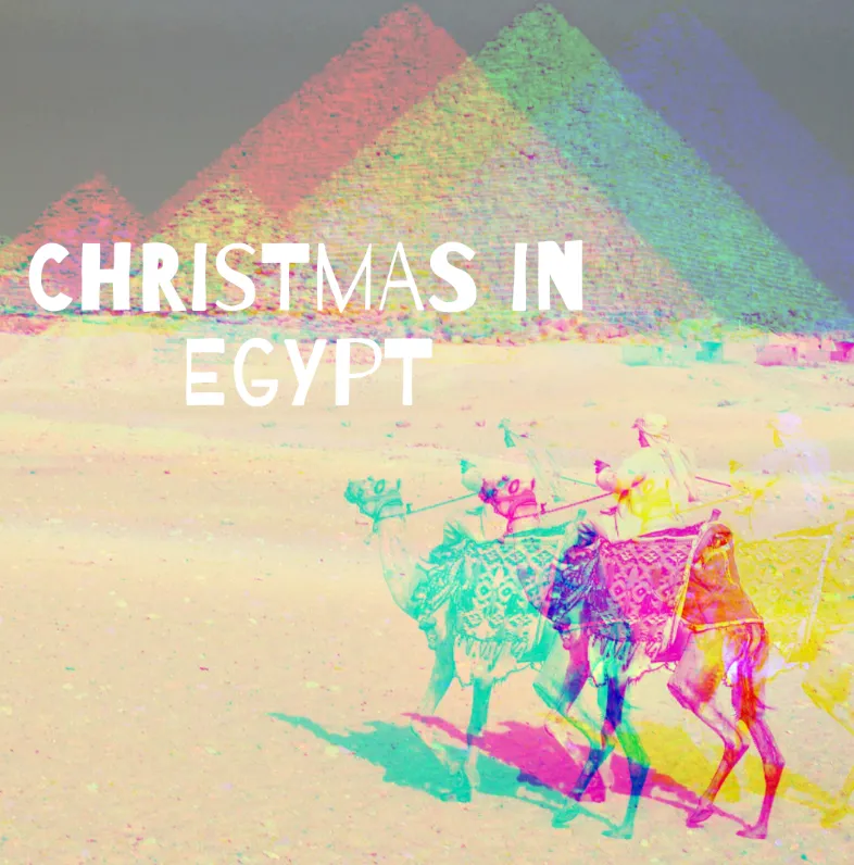 Biblical Christmas nativity scene representing the real meaning of Christmas and our heavenly citizenship through Jesus Christ