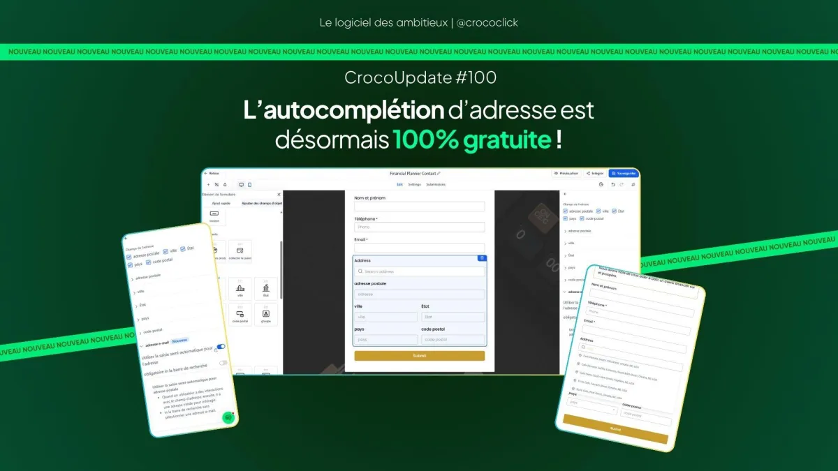 [FORMULAIRES] L’autocomplétion d’adresse est désormais 100% gratuite