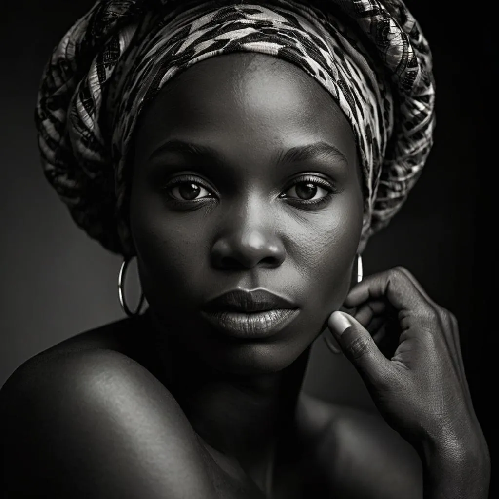 Portrait image of a Black woman