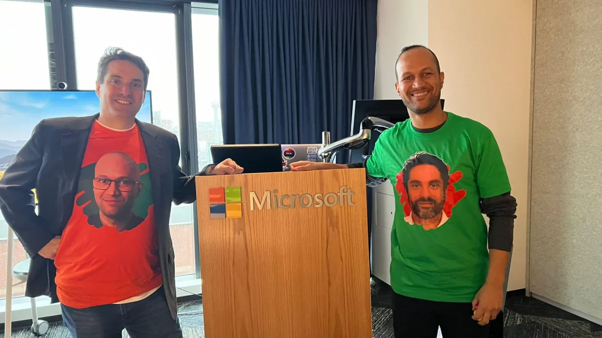 Ceifa I.T.’s Tech Lead, Helio Pereira, presenting on Entra ID and identity management at Microsoft’s Workplace Ninja event in Vancouver, October 2024.