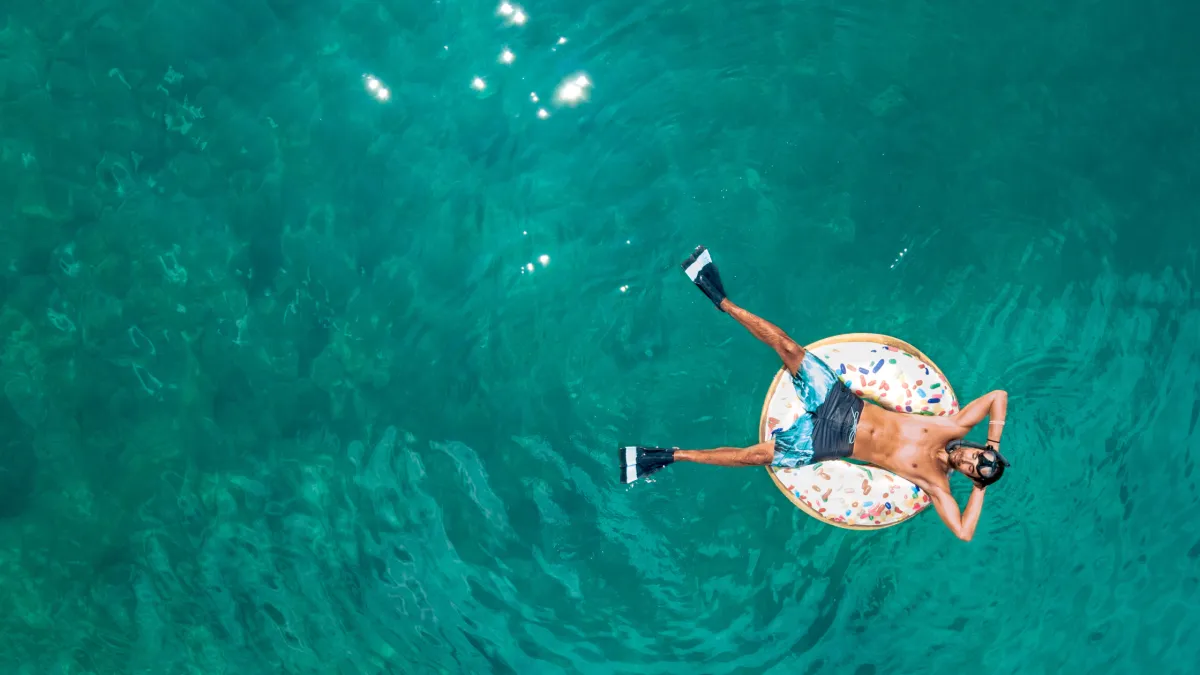 Business owner  blending business and leisure travel