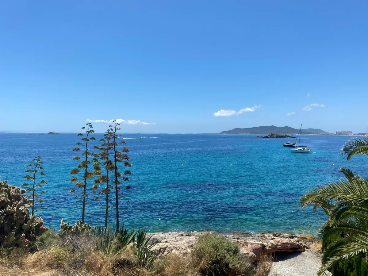 View of the sea