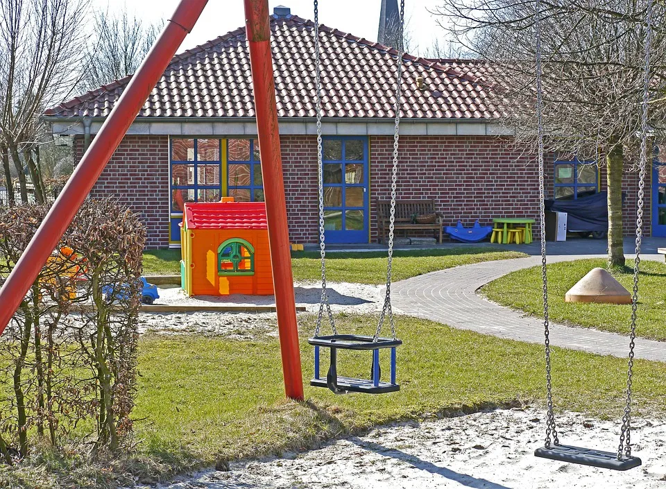 Picture of childrens' playground
