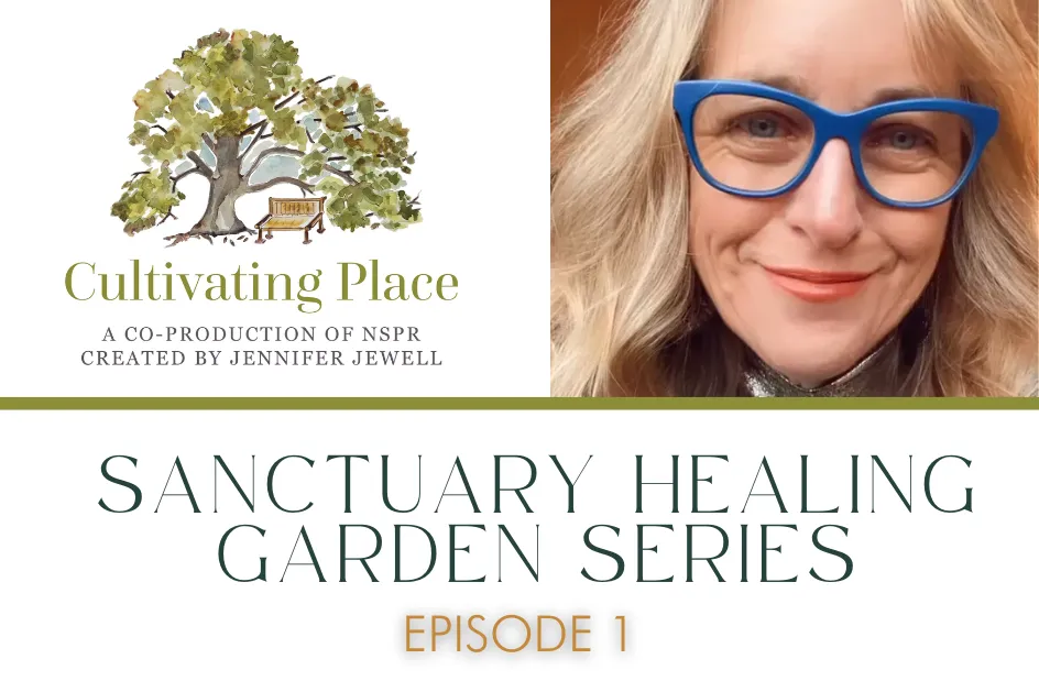 Healing Gardens - Podcast Title Card