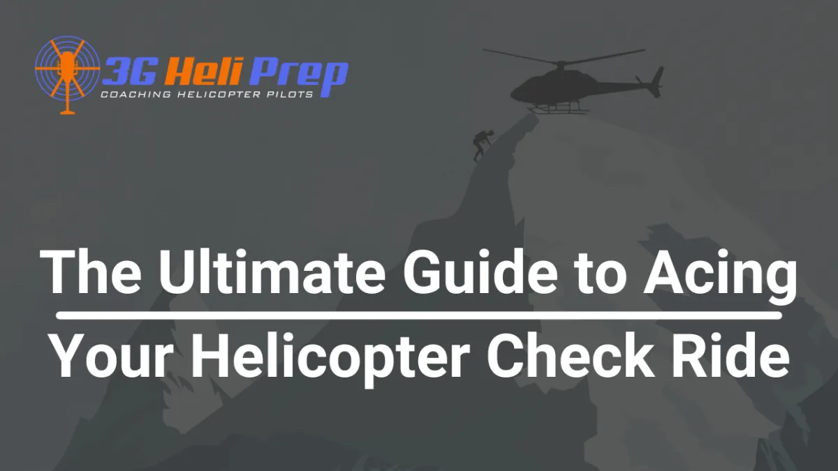 Helicopter Check Ride