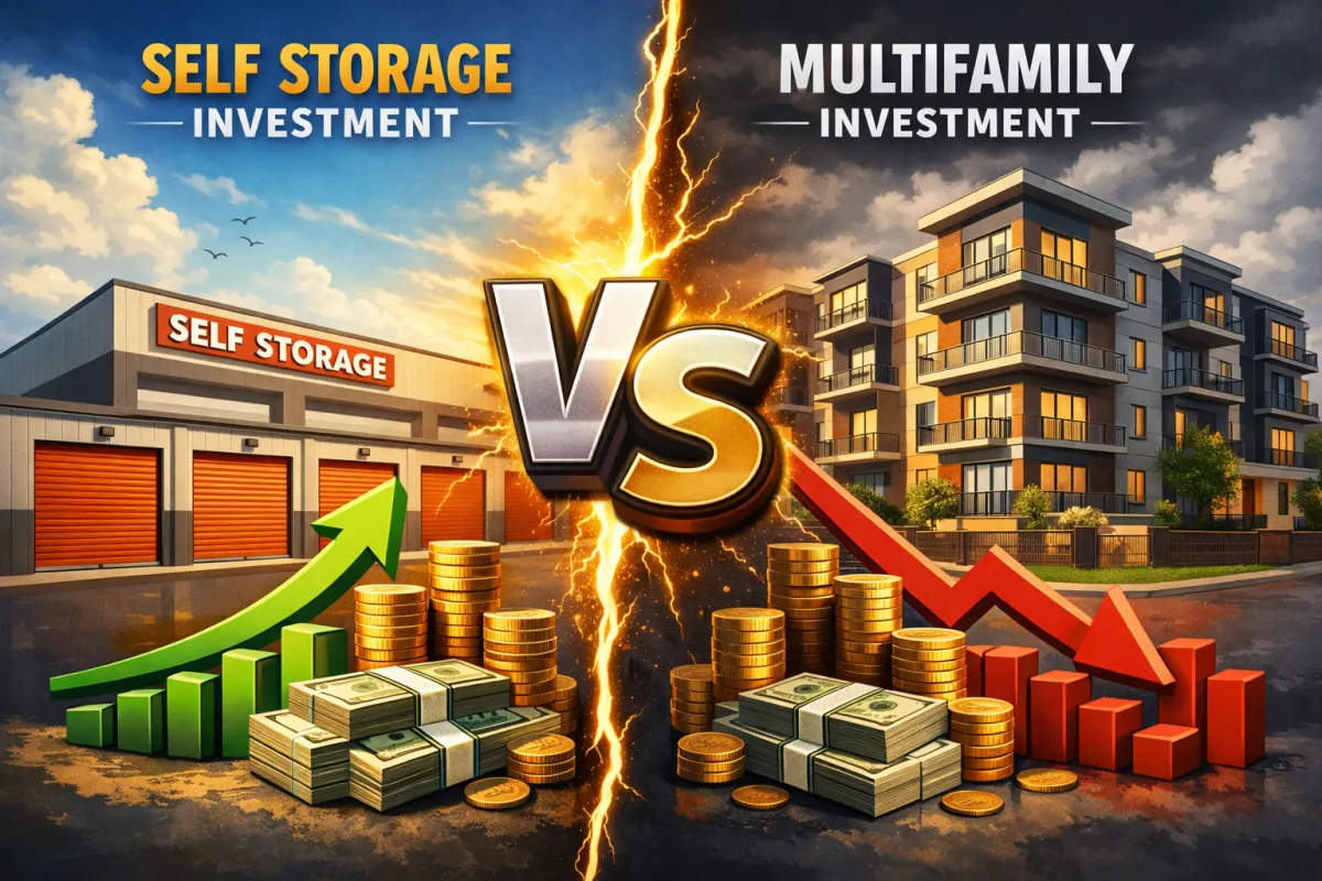 The Undeniable Edge of Self-Storage Over Multifamily: Why Storage is the Real King of Cash Flow
