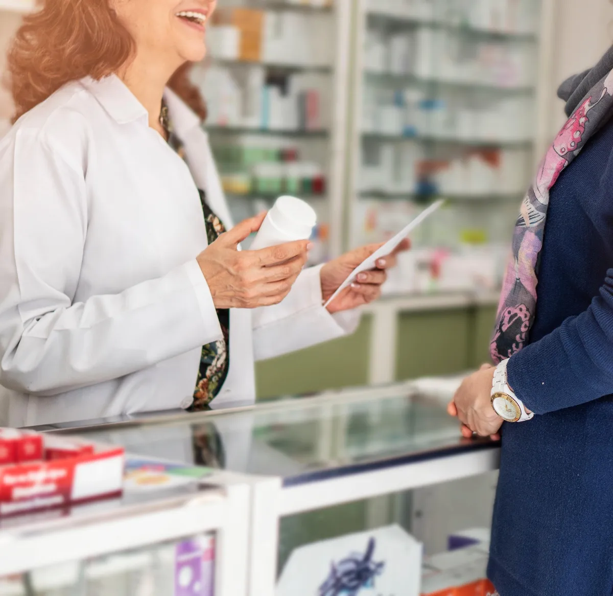 Apothekerin am HV