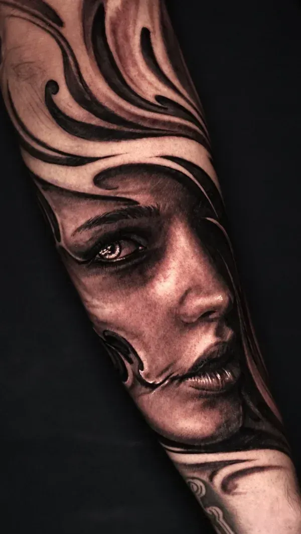 Professional tattoo by Mickey Schlick at Montana Tattoo Company in Missoula, MT.