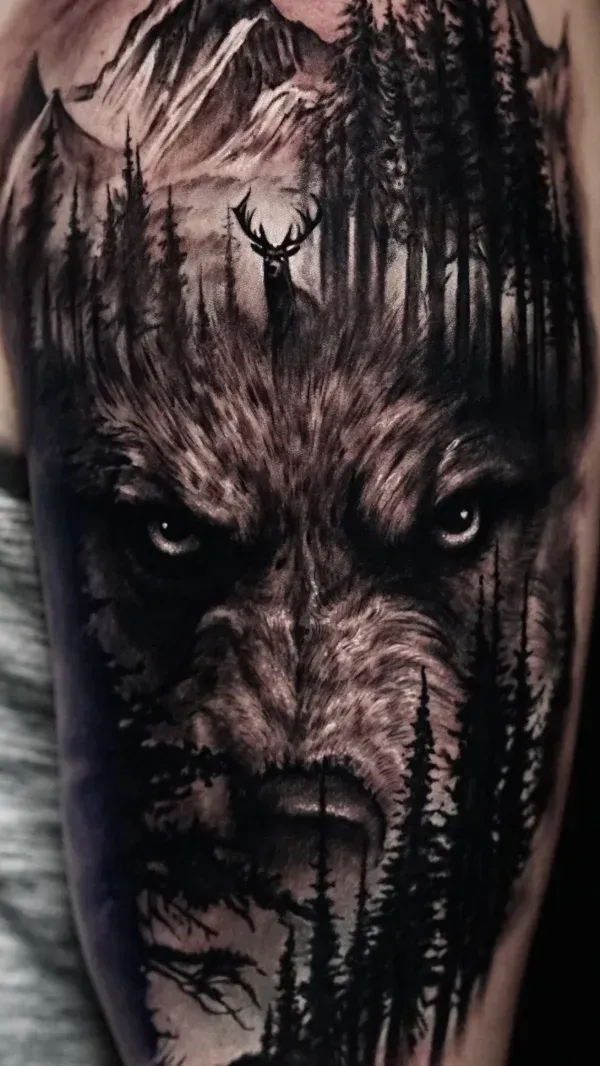 Professional tattoo by Mickey Schlick at Montana Tattoo Company in Missoula, MT.