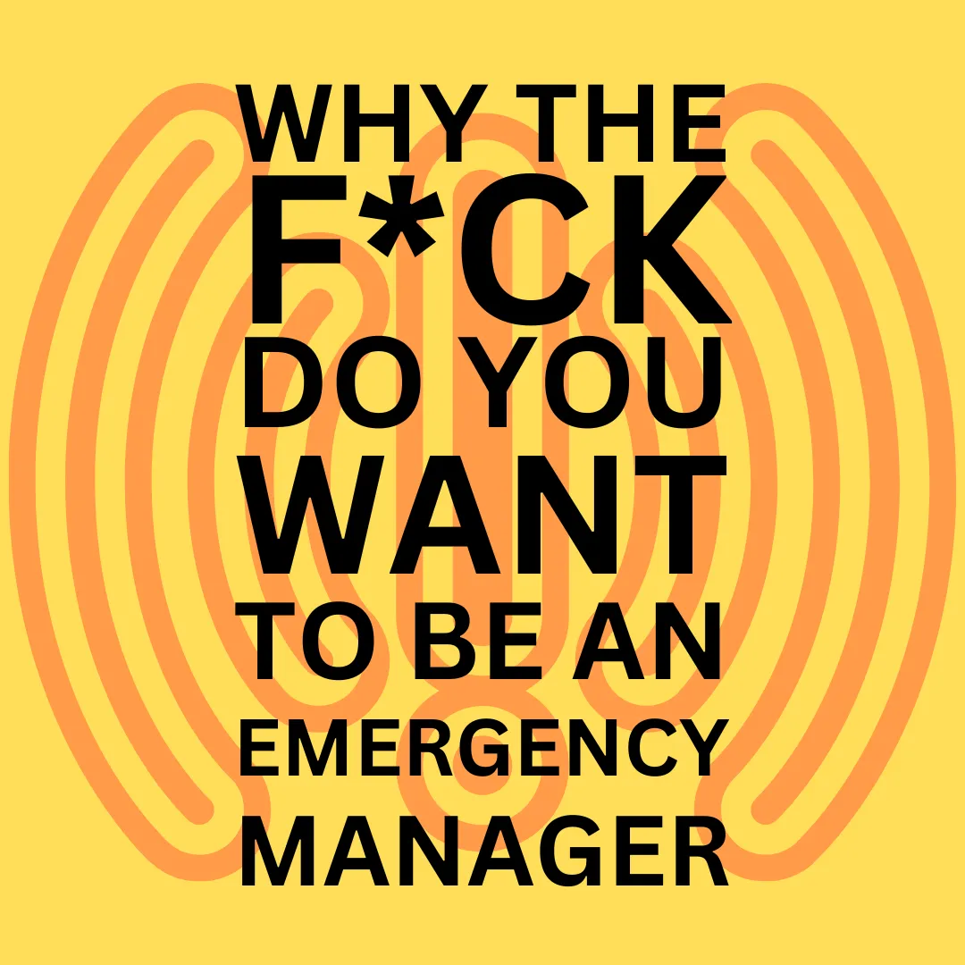 Why the fuck do you want to be an EM
