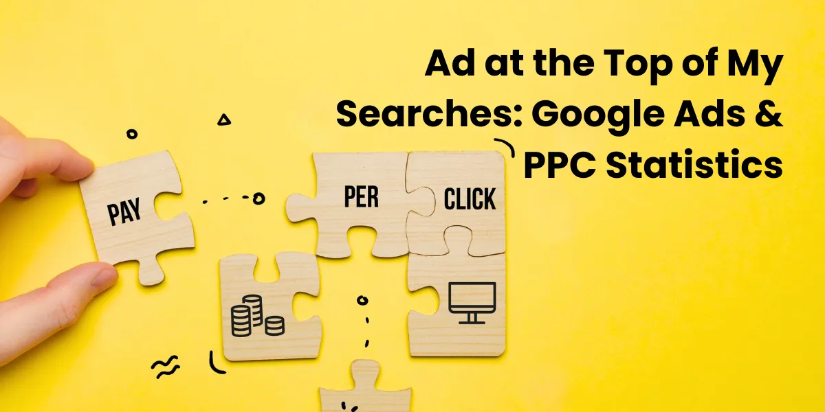 ad at the top of my searches