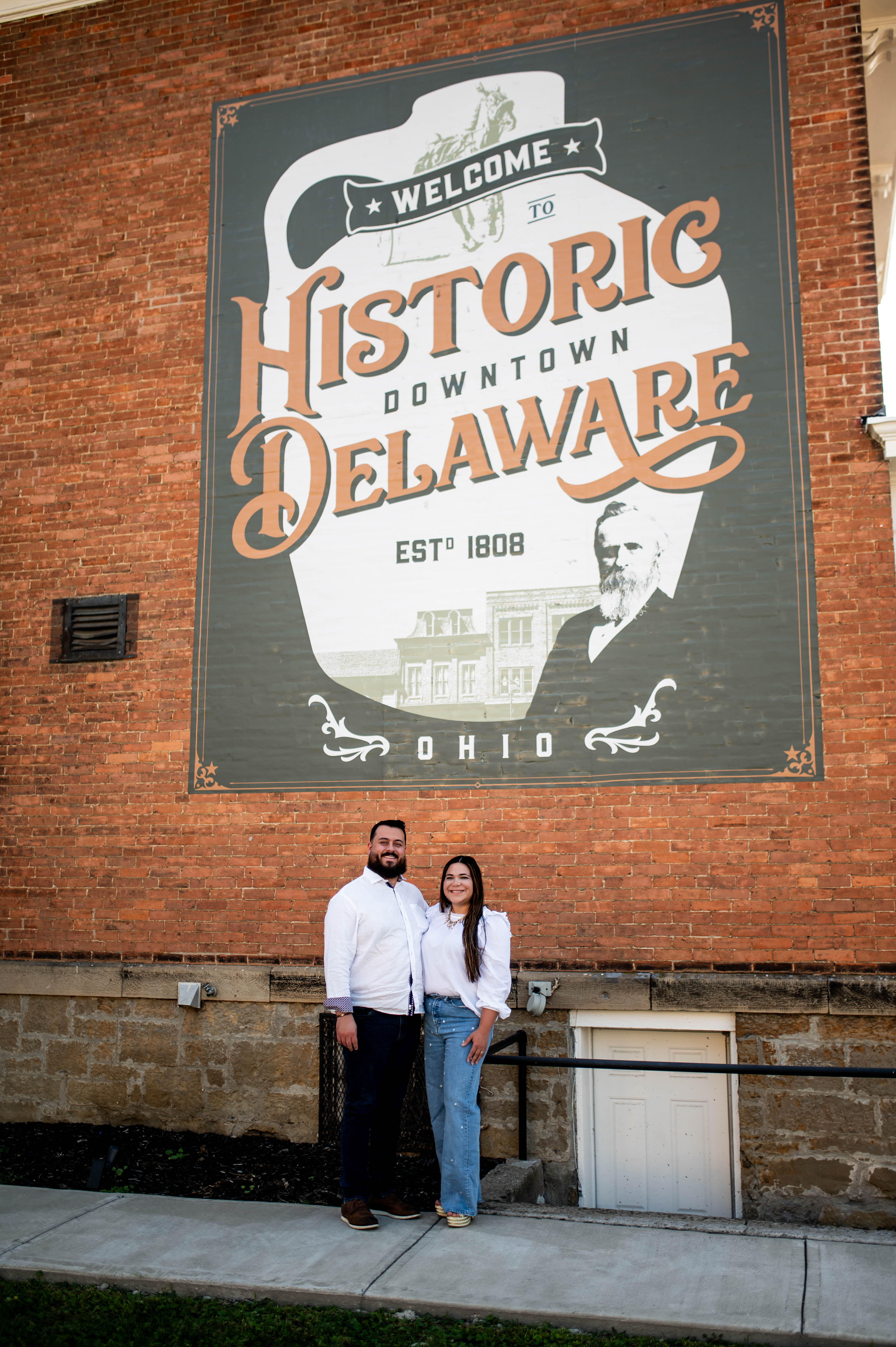 Drs. Steven and Gabby in Historic Delaware, Ohio