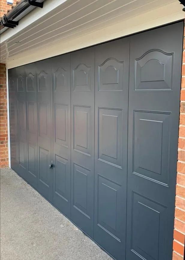 How to repaint a garage door