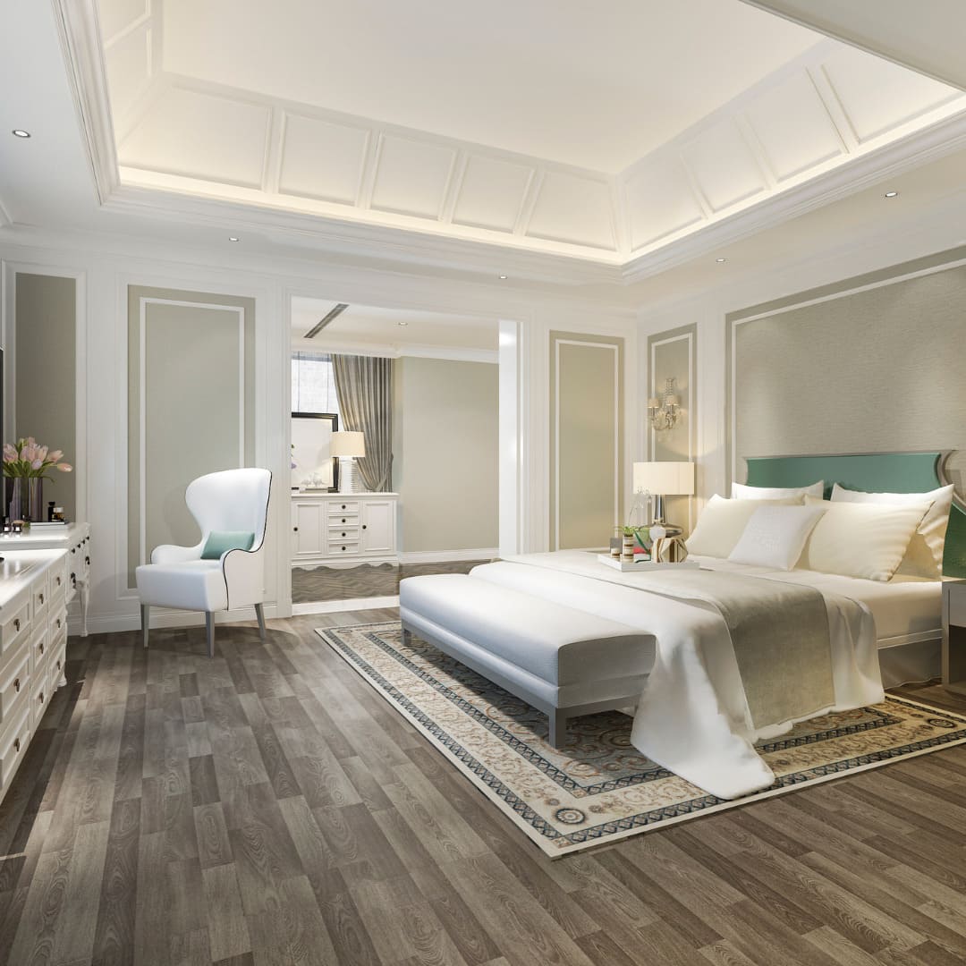 Two tone paint ideas bedroom