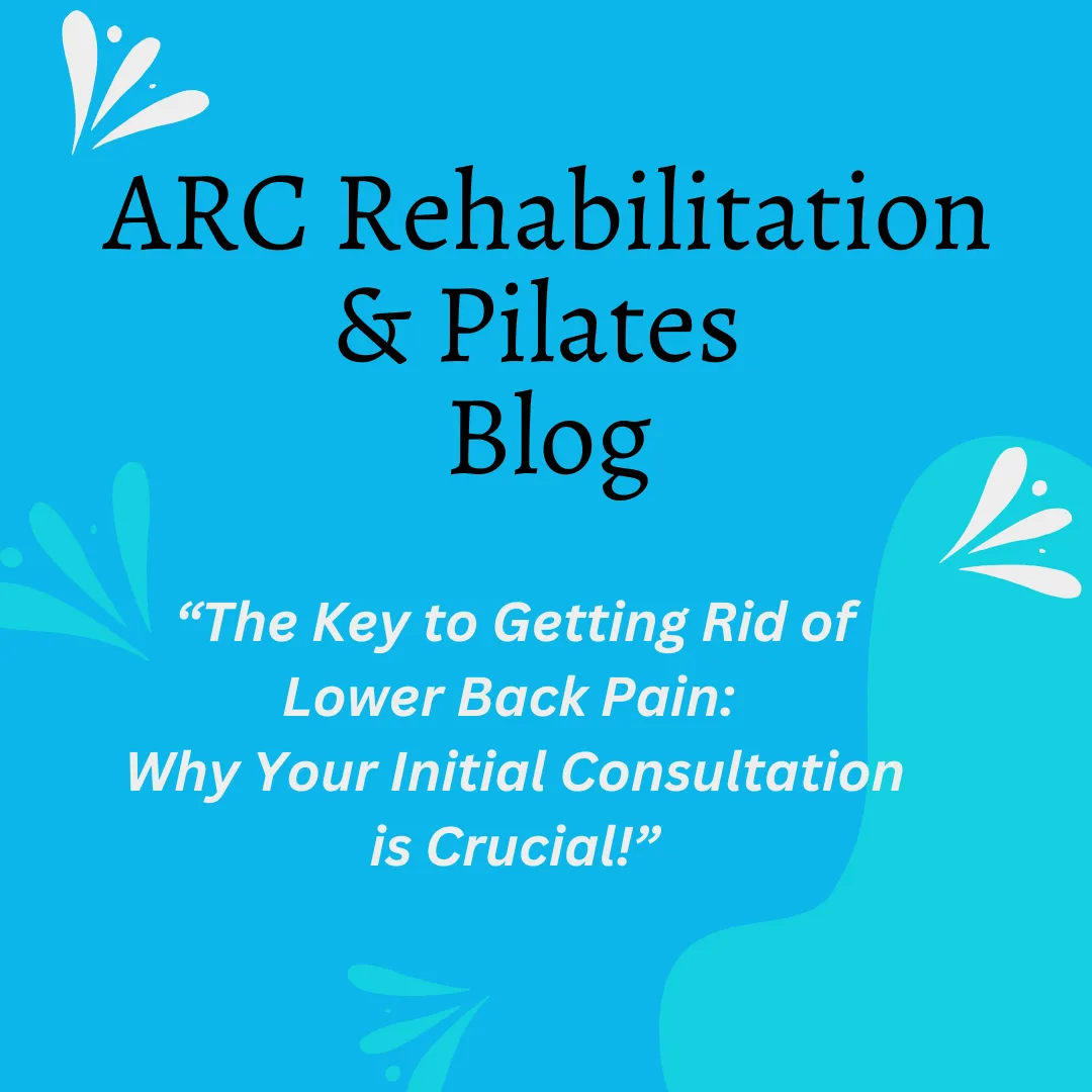 text on the kkey to getting rid of back pain