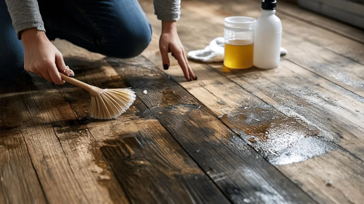 Remove Stains from Wood Floors