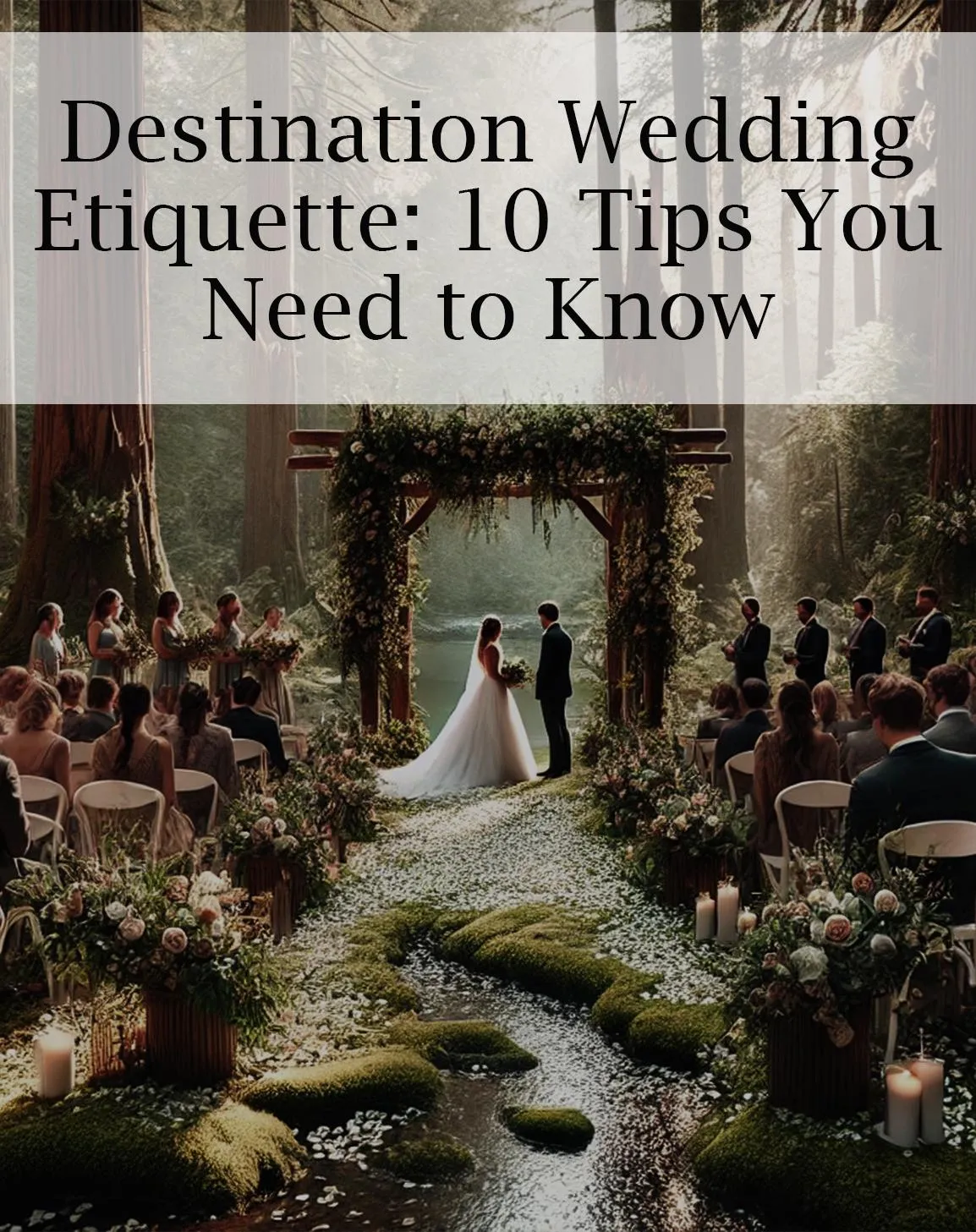 Destination Wedding Etiquette: 10 Tips You Need to Know