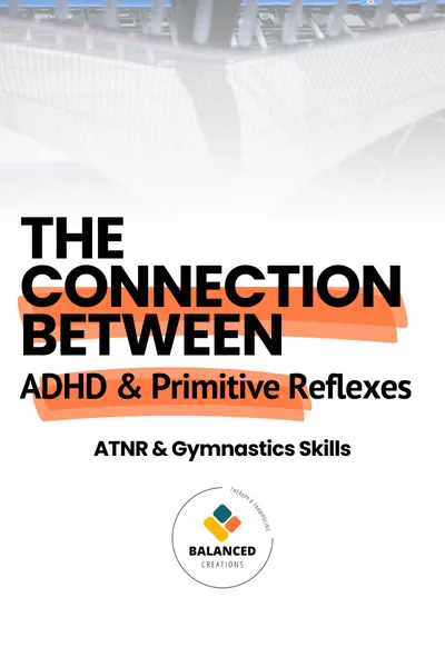 Blog title in bold black text with orange highlights, overlaying a faded image of a trampoline viewed from below as someone jumps above.