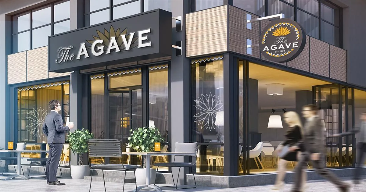 Storefront signage attracts more customers