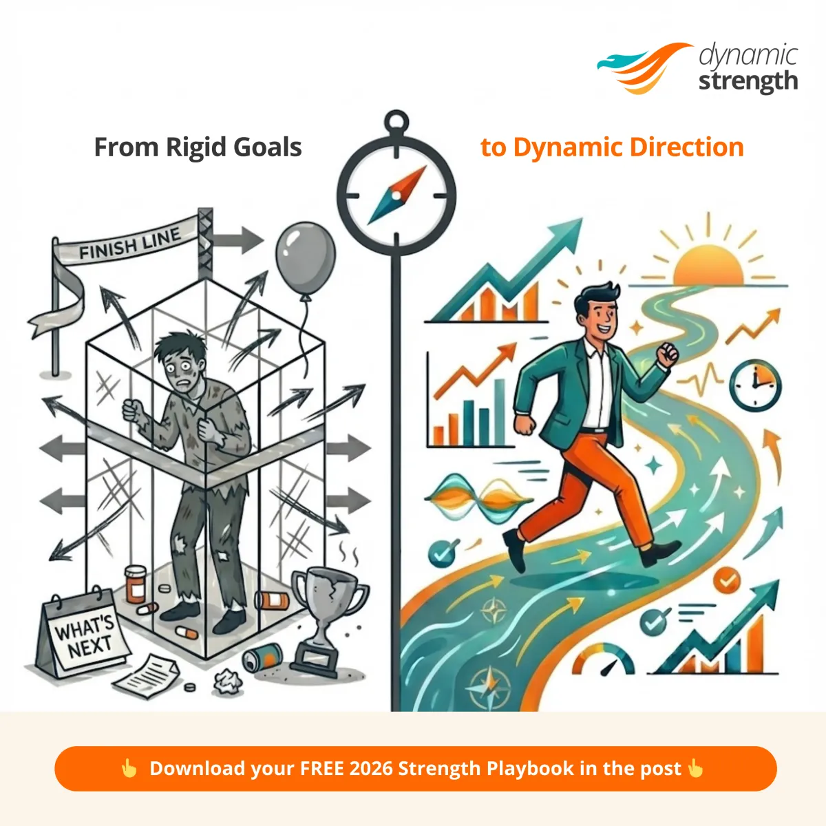 What if goals are the biggest obstacle to your growth momentum?