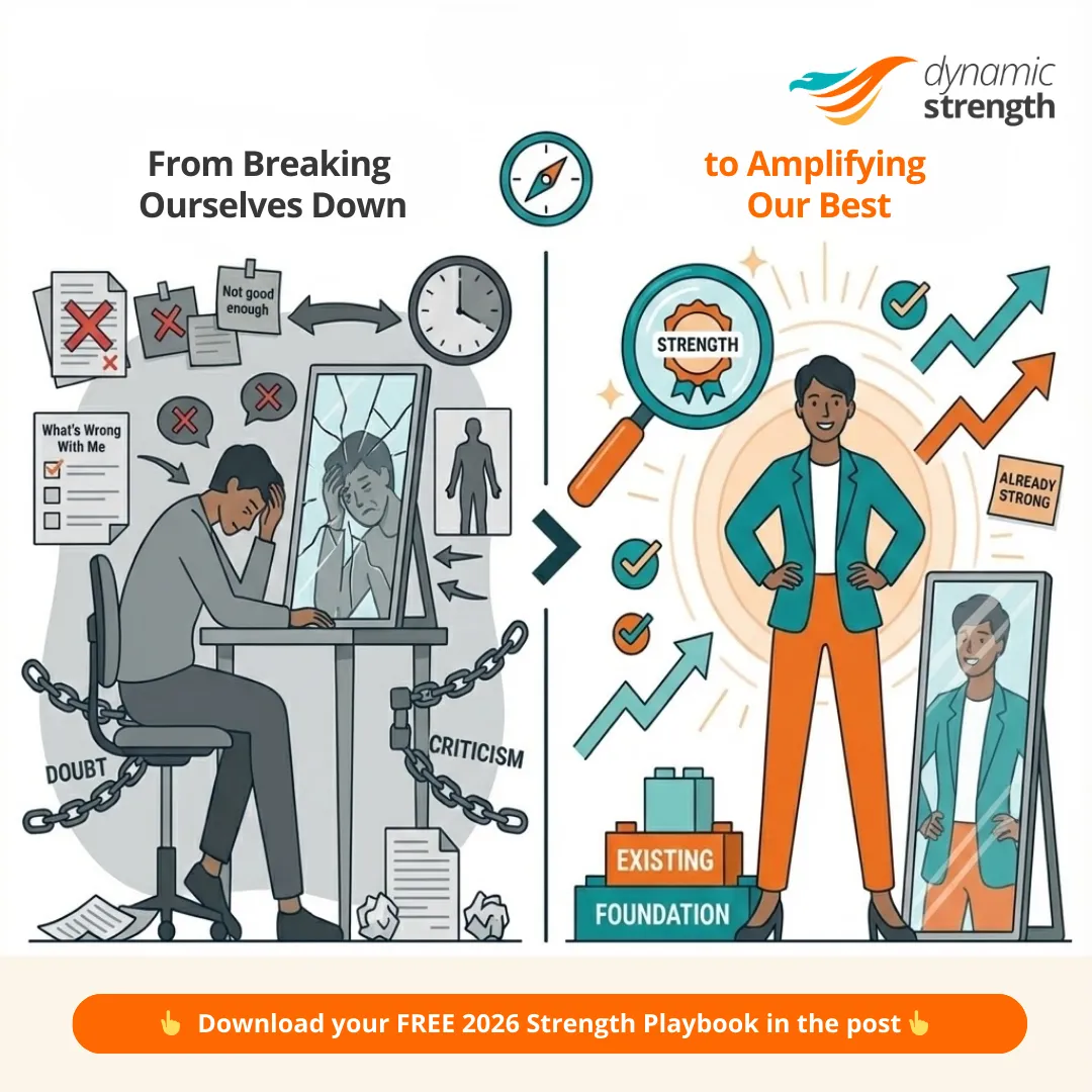 What if we stopped breaking ourselves down to build ourselves up?