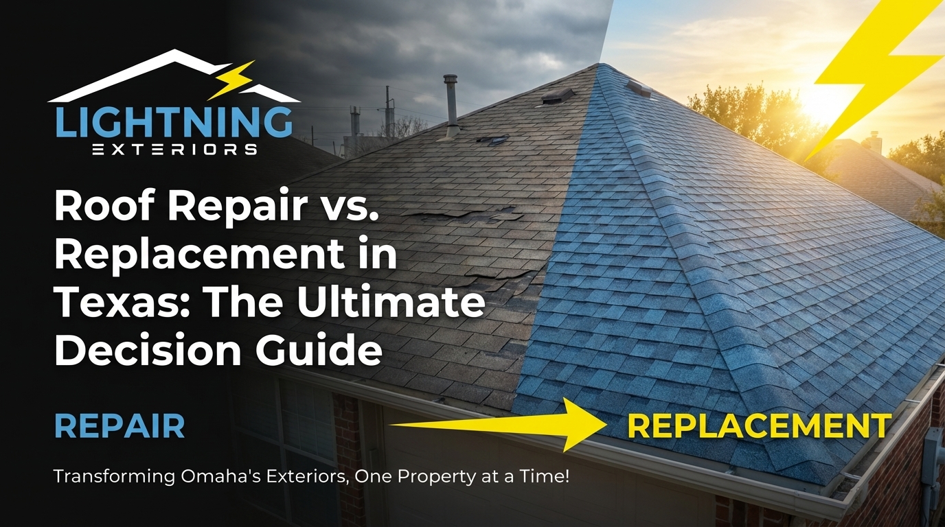 Roof Repair vs. Replacement in Texas: The Ultimate Decision Guide
