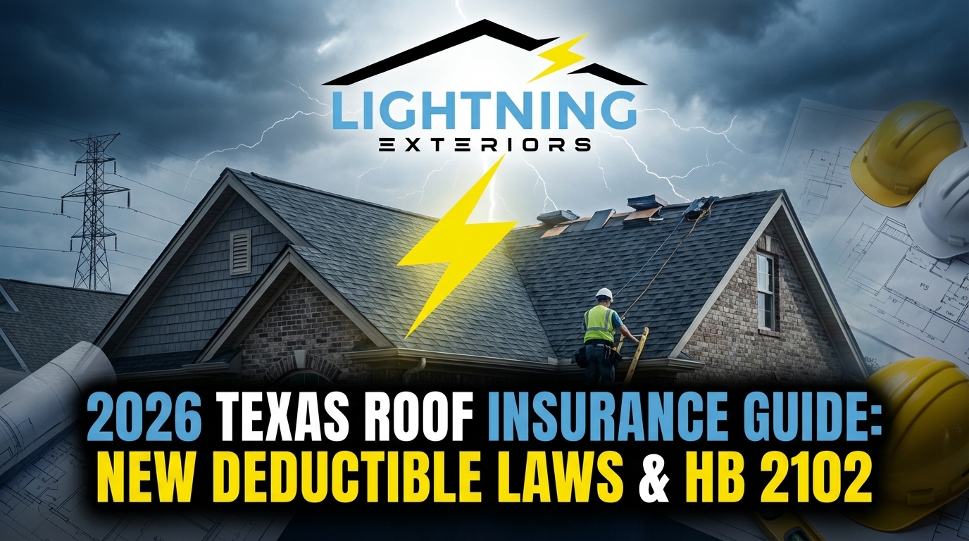 2026 Texas Roof Insurance Guide: New Deductible Laws & HB 2102