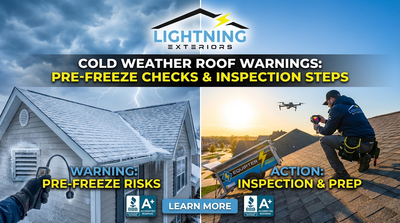 Cold Weather Roof Warnings: Pre-Freeze Checks & Inspection Steps