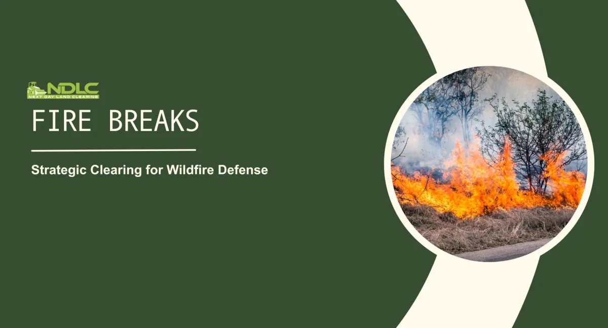Fire Breaks: Strategic Clearing for Wildfire Defense