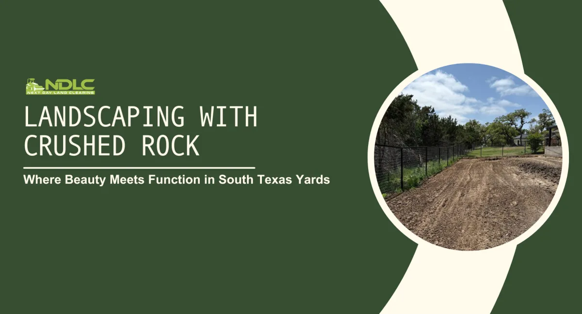 Landscaping with Crushed Rock: Where Beauty Meets Function in South Texas Yards