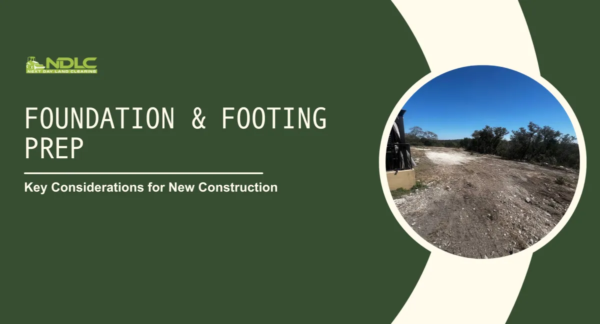 Foundation & Footing Prep