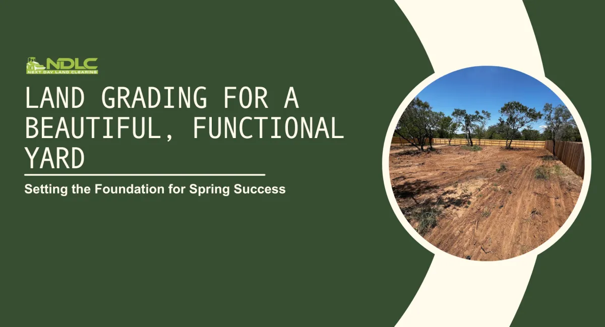 Land Grading for a Beautiful, Functional Yard