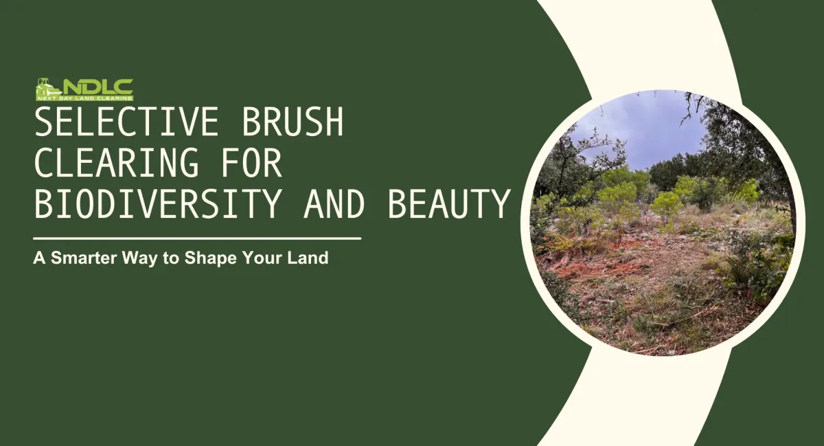 Selective Brush Clearing for Biodiversity and Beauty