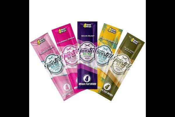 Twisted Hemp Wraps | Bob's Smoke Shop