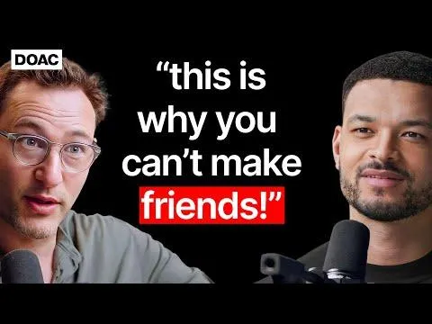 Simon Sinek: "Strong Thigh Muscles = More friends", This Is Why You Can't Make Friends!