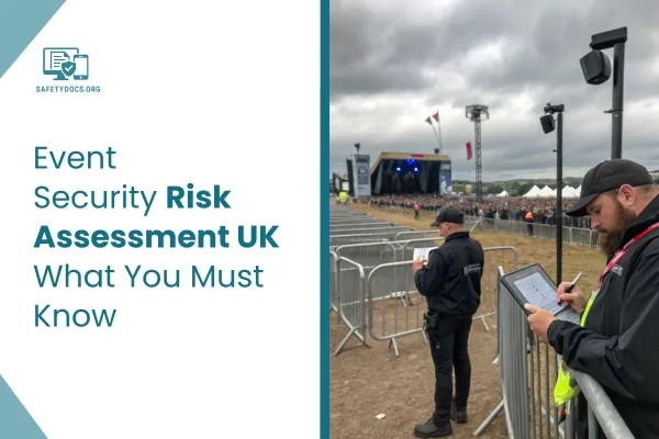 event security risk assessment UK