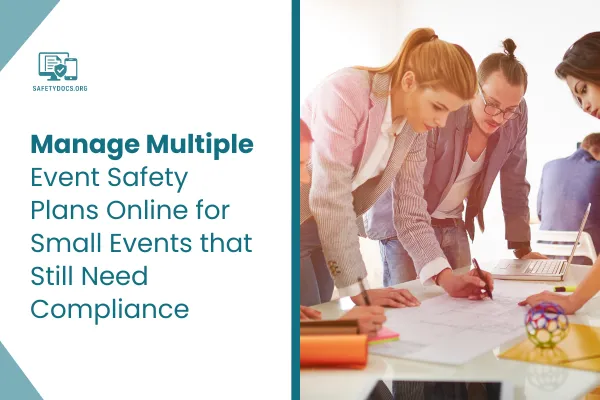 manage multiple event safety plans online
