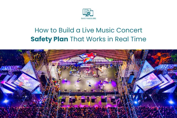 How to Build a Live Music Concert Safety Plan Today